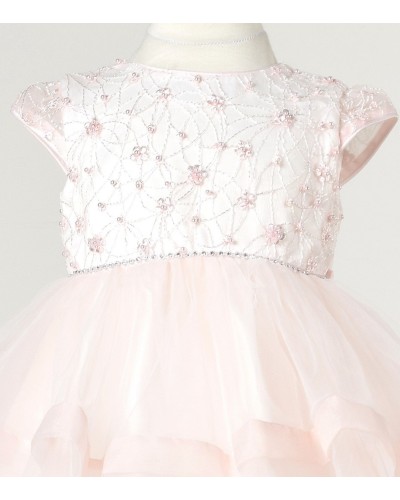 robe rose Belle