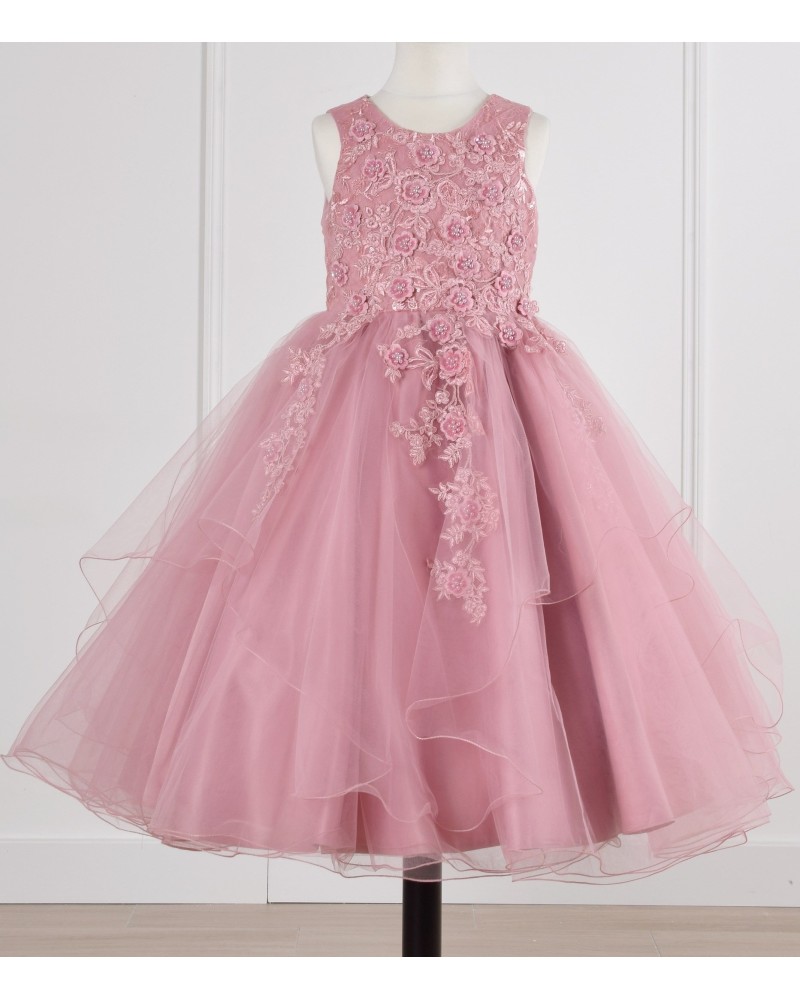 robe rose cortege Katia