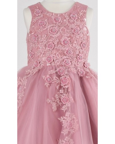 robe rose cortege Katia