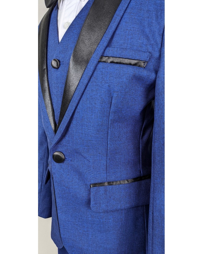 Van Heusen Ensemble Costume Enfant 2 Pièces - Veste Et Pantalon - Bleu Bank - Taille 14 Ans