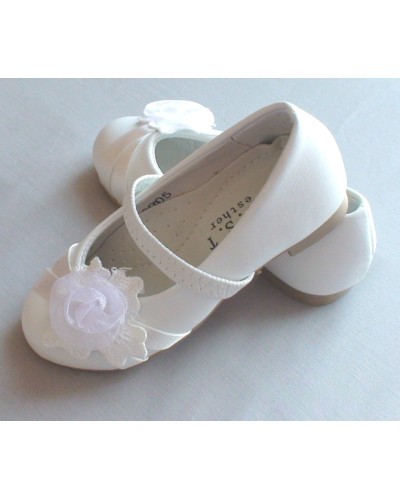 Chaussure blanche fille top cérémonie