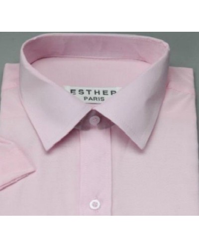 Chemise garçon rose pale