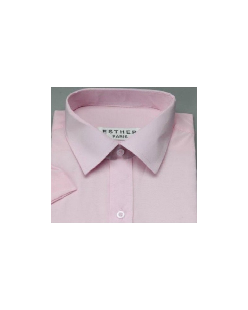 Chemise garçon rose pale