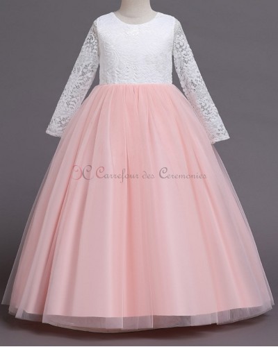 robe dentelle ceremonie Lilou