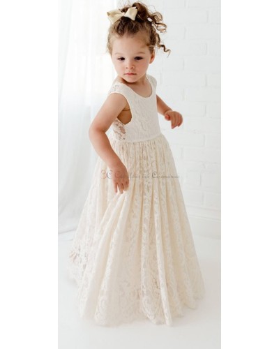 robe dentelle ecru Margaux