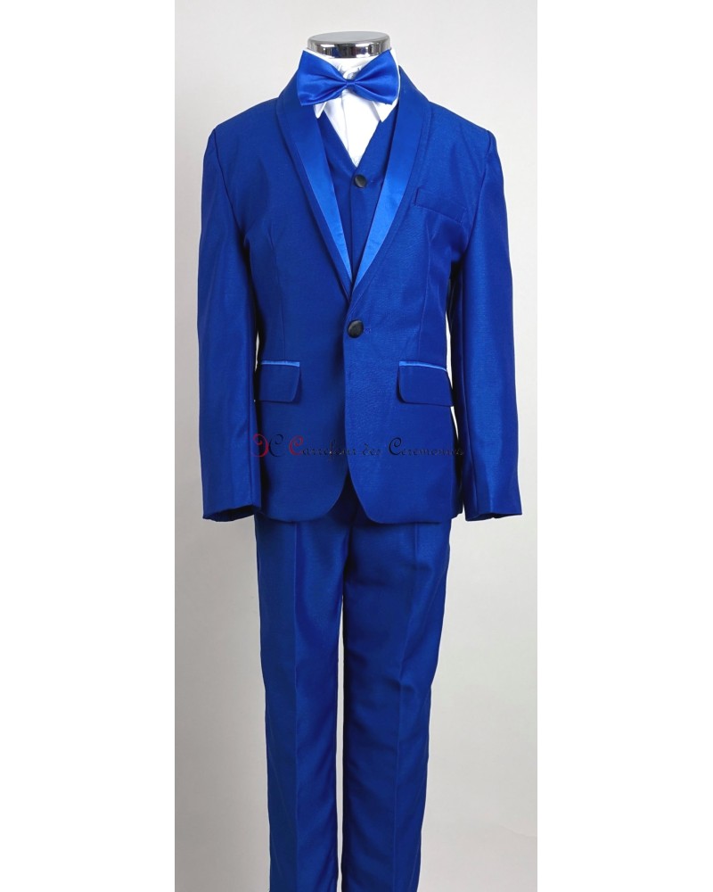 Selected Homme - Pantalon de costume slim à carreaux - Bleu marine