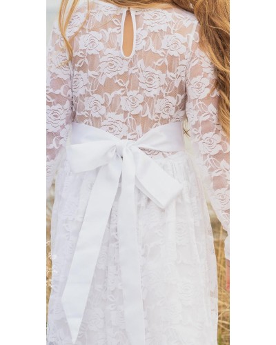 robe ceremonie fille Rosy