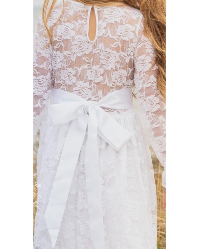 robe ceremonie fille Rosy