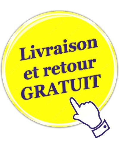 Livraison GRATUITE - Retour GRATUIT