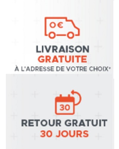 Livraison GRATUITE - Retour GRATUIT