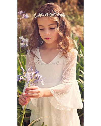 robe ceremonie fille Aurore