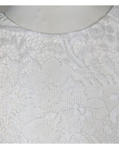 robe dentelle ceremonie Raiponce