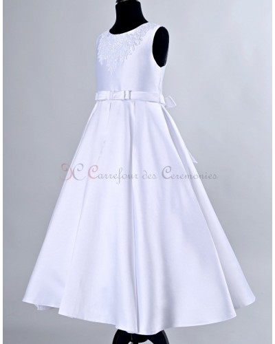 Robe de Communion Satinée Camille