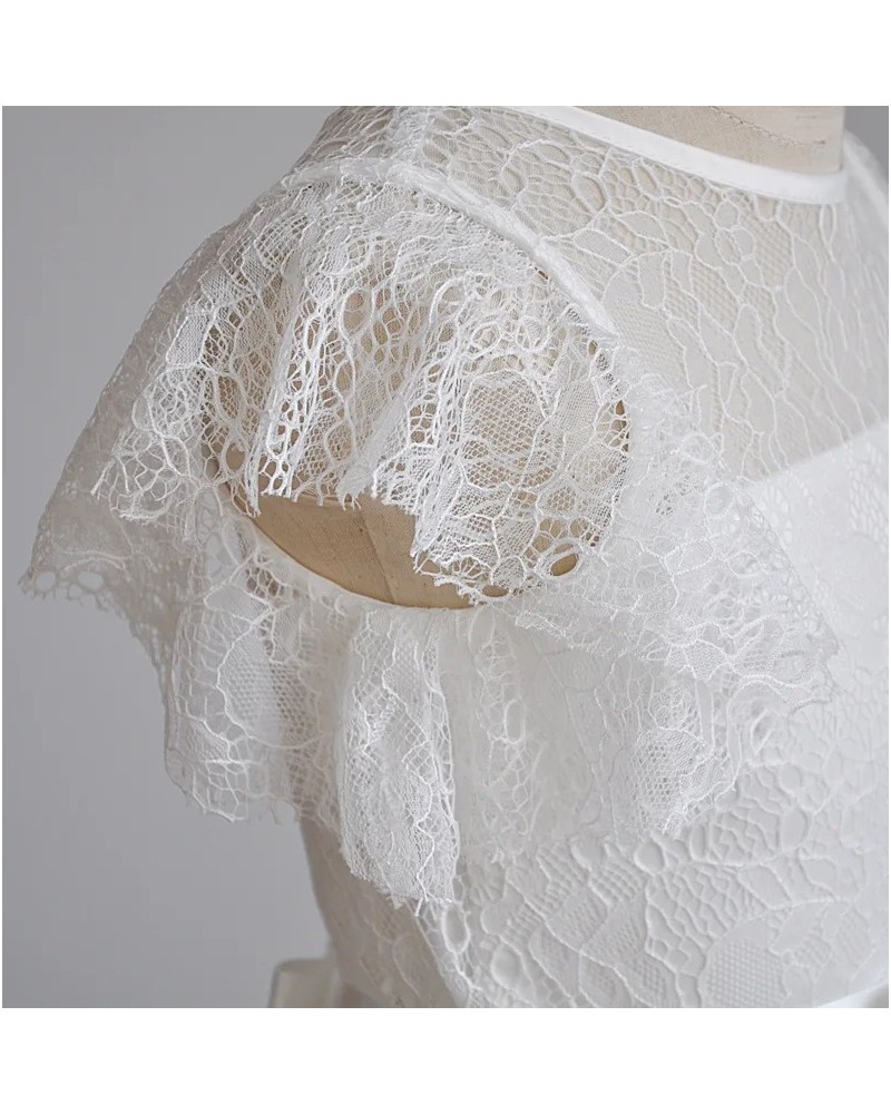 Robe ??l?�gance Blanche communion - Carrefour des C?�r?�monies