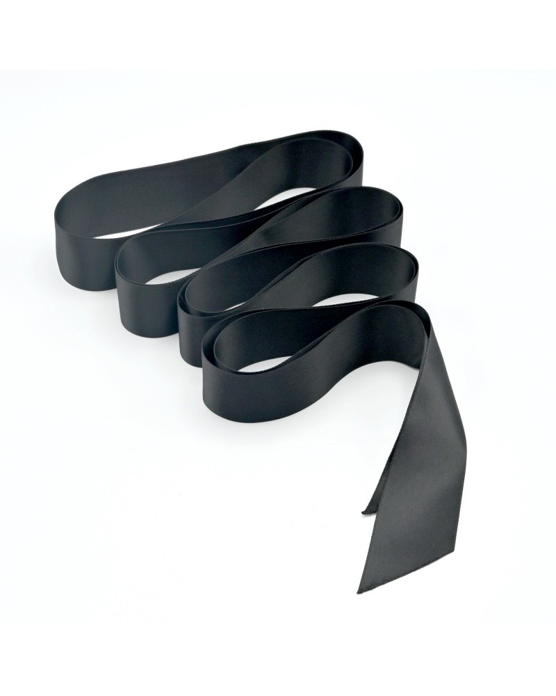 Ceinture Noire Pour Enfant - Taille 60 Cm, En Coton, Occasion En Très Bon état, Marque Générique