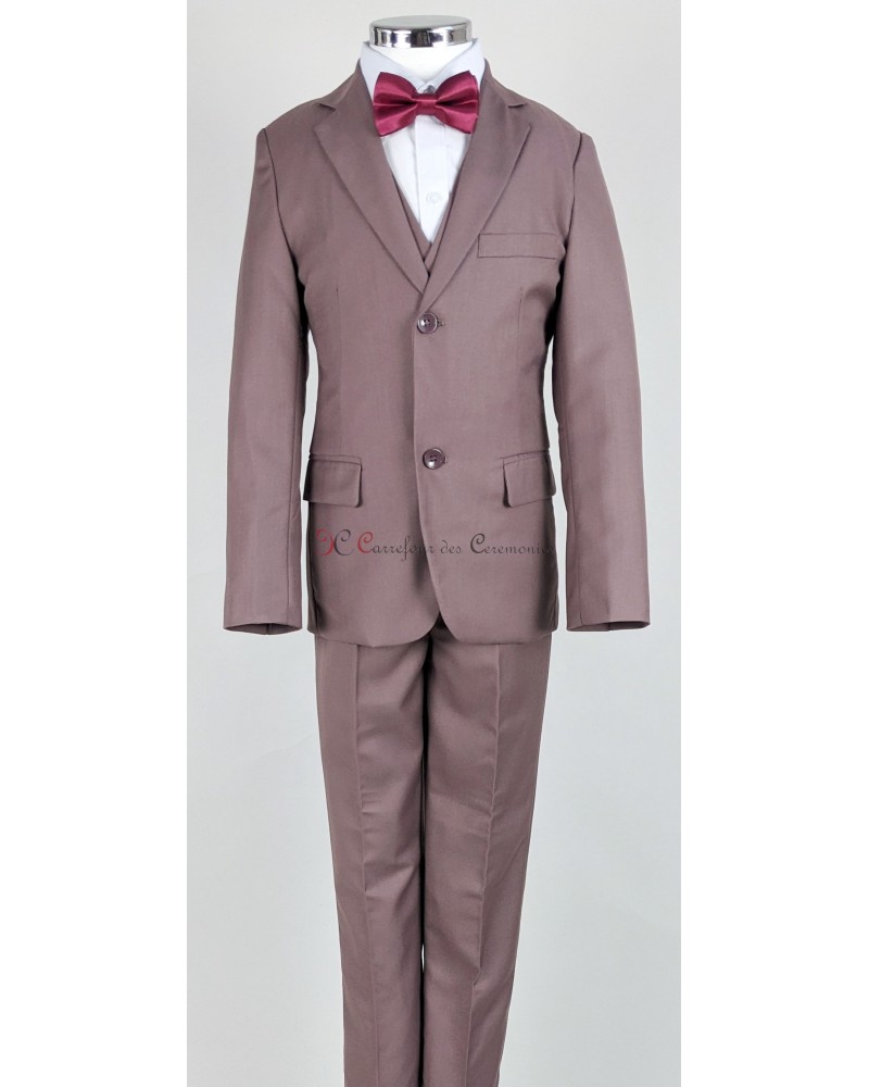 Costume d'enfant charleston rose