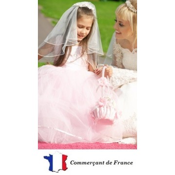 Robe tutu pas chère pour cérémonie mariiage enfant fille