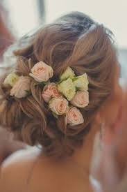 coiffure enfant de rose