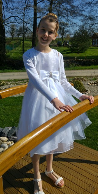 robe communion courte